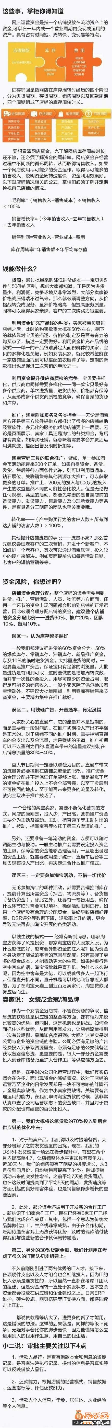 淘寶開店如何掌握好資金的合理分配1