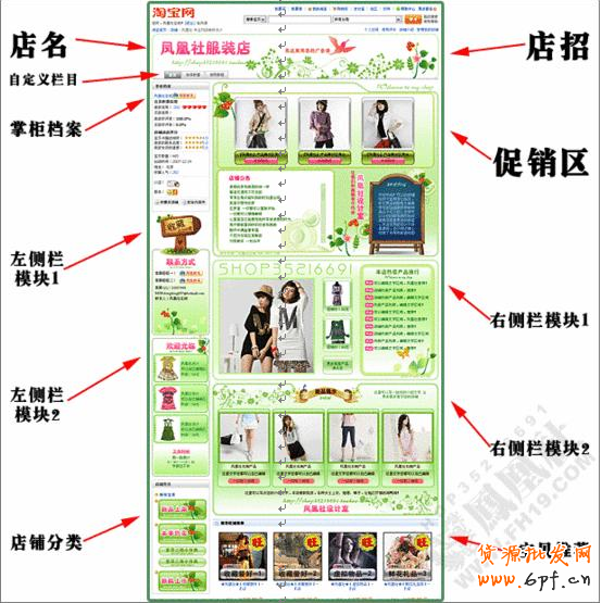 淘寶旺鋪標(biāo)準(zhǔn)版裝修模塊