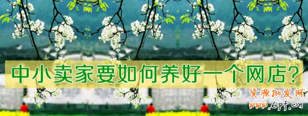 中小賣家如何做好一個網店？