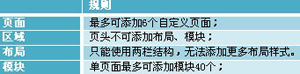 標準版裝修規則