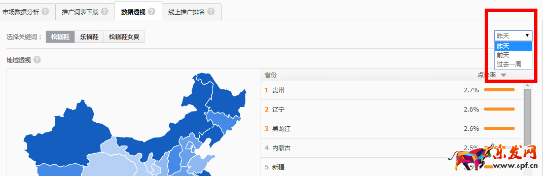 推廣詞表