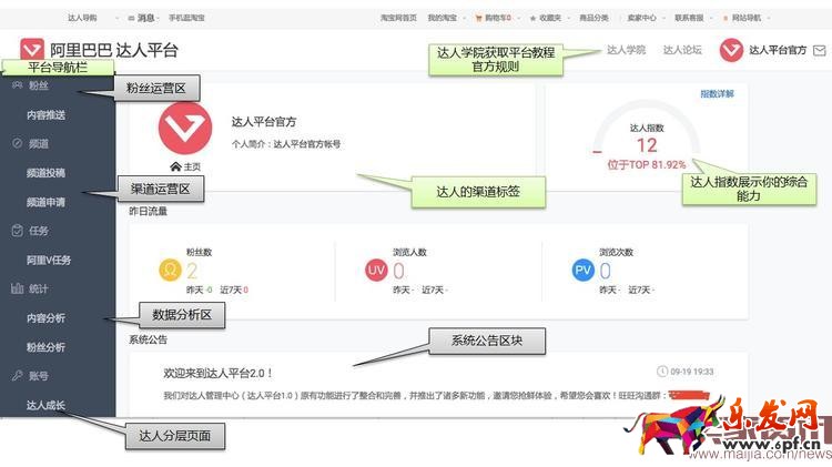 如何開通淘新版淘寶達(dá)人平臺(tái)2.0?