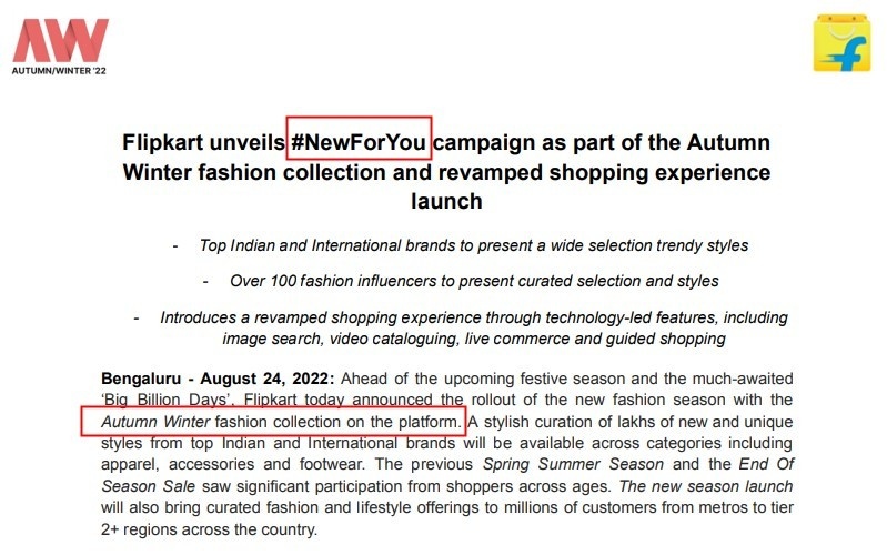 Flipkart旗下社交電商平臺Shopsy用戶數(shù)量突破1億